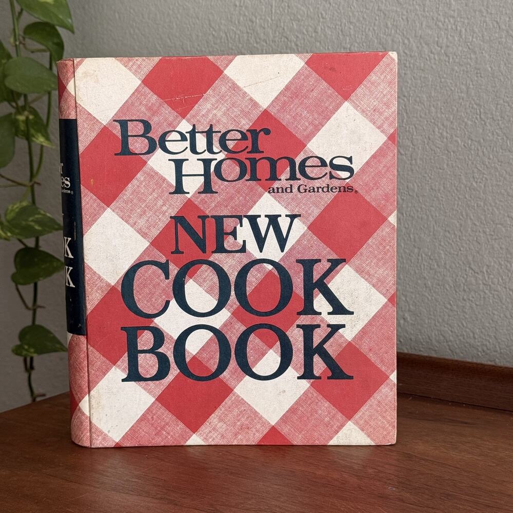 1968 Better Homes and Gardens New Cook Book 5 Ring Binder Comfort Food Recipes
